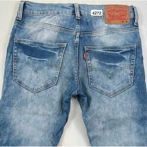 Levis Premium 511 Jeans Mens 30x34 Blue Slim Straight American Stretch Denim